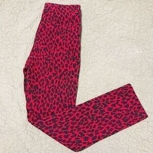 Zara basic red/black pants size S….S42
